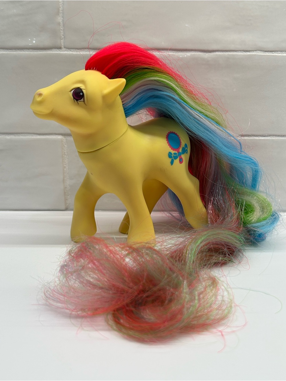 My Little Pony G1 Brush N' Grow Pony Pretty Vision (pp)